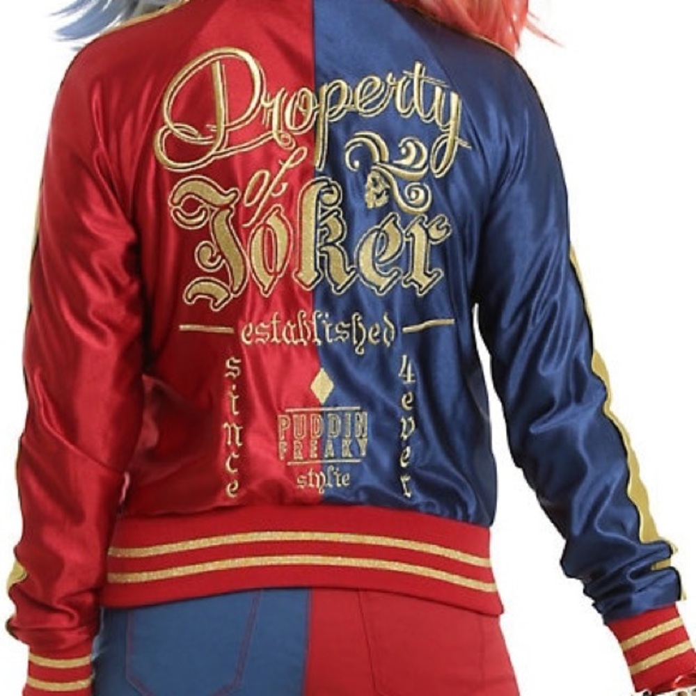 Hot Topic Harley Quinn Suicide Squad Jacket